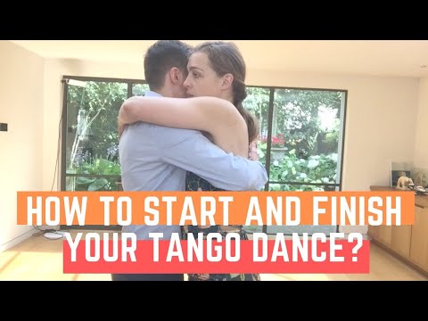 Tango embrace: How to start and finish a tango (tips to better connection)