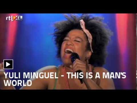 The Voice of Holland 2013 - Auditie - Yuli Minguel - This Is A Man's World