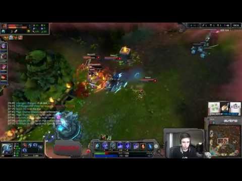 Bjergsen Fizz vs Yasuo [Challenger Ranked solo queue mid]