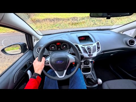 2012 Ford Fiesta  [1.25 - 60 HP] POV Test Drive 4K