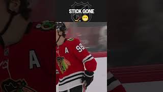 Bedard's Stick Didn’t Survive That ????