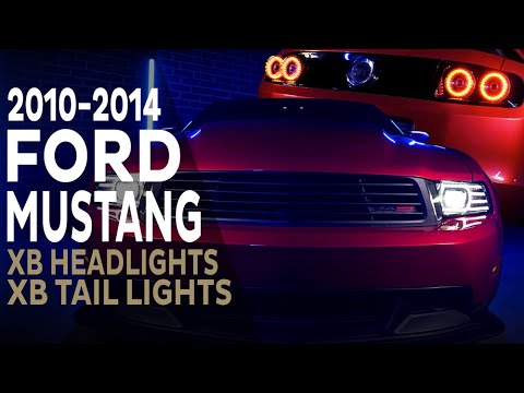 2010 - 2014 Mustang XB Headlights and Tail Lights by Morimoto