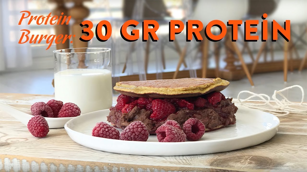 Tatlı Protein Hamburger Tarifi