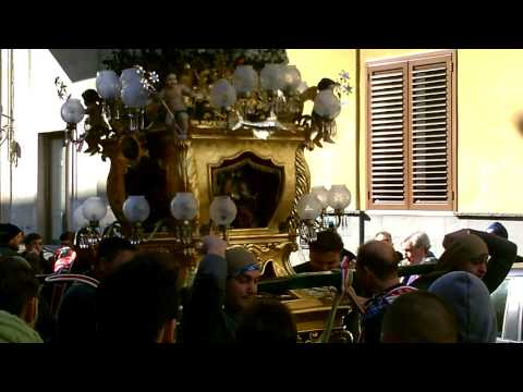 Festeggiamenti Cereo Pescivendoli Via Plebiscito,Via stella polare E Dintorni 29/01/2014 (HD)