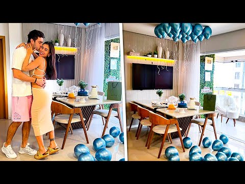 I MADE A BIRTHDAY SURPRISE FOR MY BOYFRIEND!! 😍