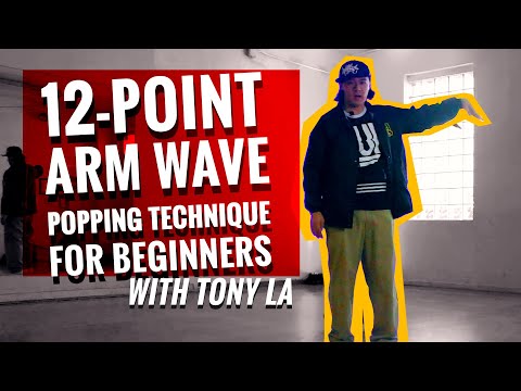 12 point arm wave | how to arm wave for beginners