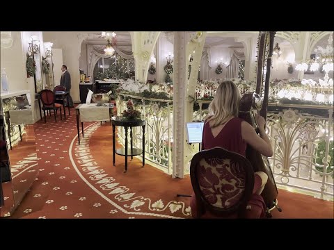 CHRISTMAS In MONACO. HERMITAGE HOTEL Most Enchanting Palace. Seaview Jr. Suite.