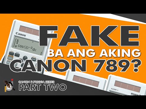 Canon F-789 SGA: WARNING BEFORE USING SHIFT SOLVE