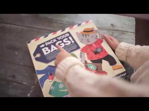 Petit Collage - Pack Your Bags! Board Game - YouTube