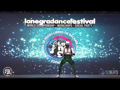 NERVIF URBAN 3⁰ PUESTO FINAL SOLISTA MASCULINO BACHATA Mundial de Pasos Libres La Negra Salsa 2023