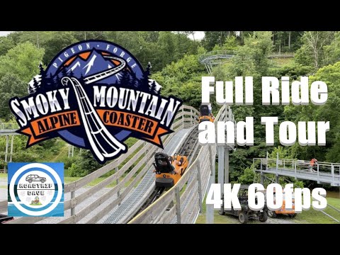 Smoky Mountain Alpine Coaster | Full Ride POV | Pigeon Forge, TN | 4K 60fps