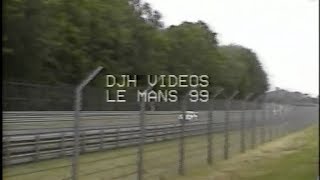 preview picture of video 'Le Mans home video 1999 (part 6) Bus Journey to Mulsanne Corner & Indianapolis Straight'