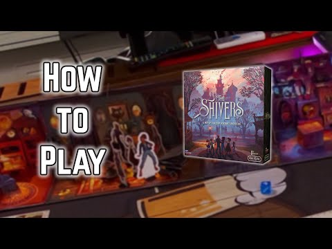 Learn to role play with a pop-up book mystery TTRPG - The Shivers (How to Play Board Games)