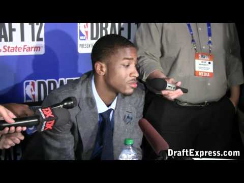 Michael Kidd-Gilchrist 2012 NBA Draft Media Day - DraftExpress