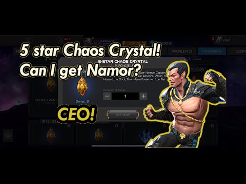 5 star Chaos Crystal! Can I pull Namor?