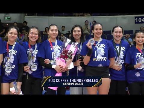 ZUS Coffee Thunderbelles’ Silver Medal Awarding Ceremony | 2025 PVL REINFORCED CONFERENCE