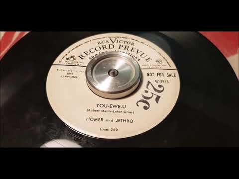 Homer & Jethro - You-Ewe-U - 1953 Country - RCA 47-5456