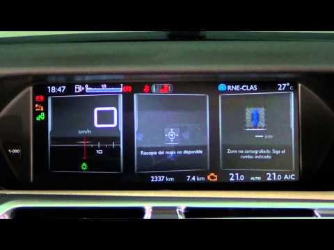 Citroën C4 Picasso. Modelo 2013. Cuadro de instrumentos