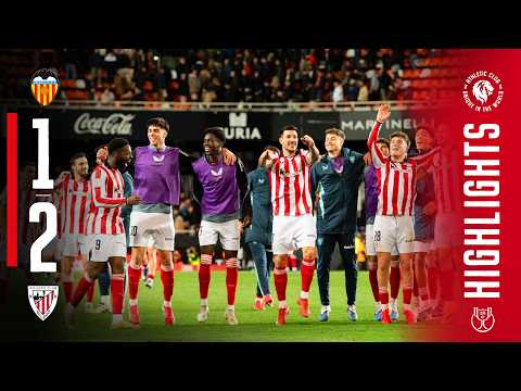 RESUMEN | Valencia CF 1-2 Athletic Club | 1/4 Copa 2025-26 | HIGHLIGHTS