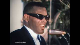 Ray Charles - Let The Good Times Roll live [Colourised] 1961