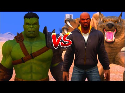 100 Hulk vs 1000 Luke Cage and 1000 Werewolf (Marvel vs Marvel)