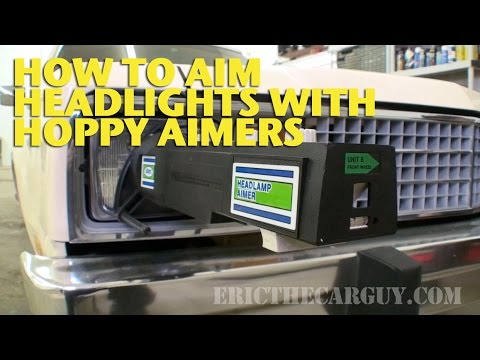 How To Aim Headlights with Hoppy Aimers -EricTheCarGuy Video