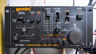 Video thumbnail for 12 bit lofi sampler • Gemini DS-1224 • phdirac by phdirac