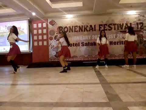 180120 - YGIRLS DANCE COVER BLACKPINK ( WHISTLE + AS IF IT'S YOUR LAST) BONENKAI FESTIVAL 12