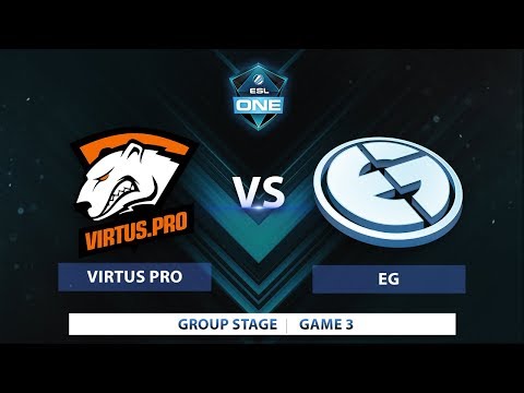 Eg vs VP | Game 3 | ESL One Katowice 2018
