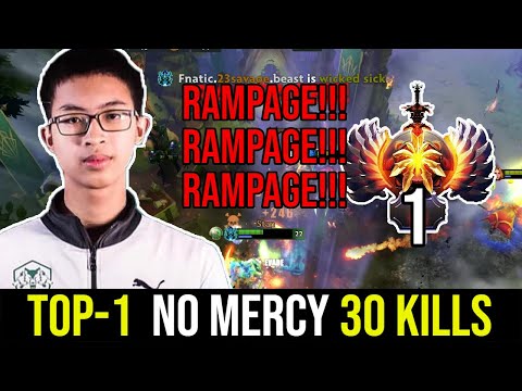 TOP 1 SEA 23SAVAGE 3 X RAMPAGE!!! Phantom Assassin. WP Fnatic.