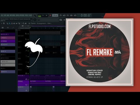 Sebastian Ledher, Sebastian Diaz - Strong Beliefs (WEIRD Remix) Fl Studio Remake