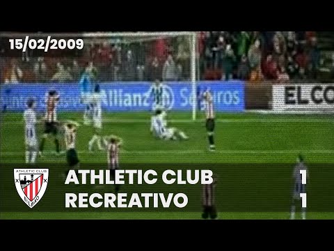 ⚽️ [Liga 08/09] J23 I Athletic Club 1 - Recreativo 1 I LABURPENA