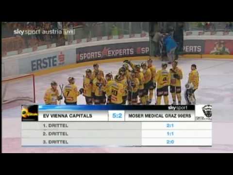EC Vienna Capitals vs EC Moser Medical Graz 99ers (06.12.2009) - 5:2