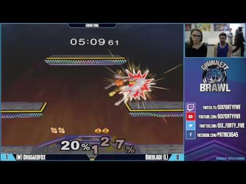 GB Oct 1, 2016 - SSBM Singles - Grand Final - Druggedfox vs Baeblade