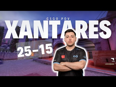 CSGO POV | XANTARES 25-15 vs The Chosen Few / Intel ESL Turkiye CS:GO Sampiyonasi 2023