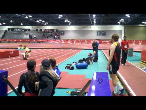 Milan Jamrich sets a new American Record in High Jump, 2011