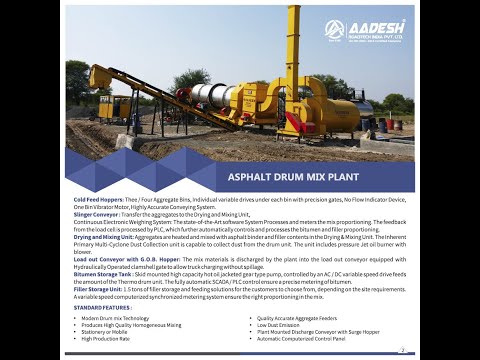 DM- 45 Asphalt Plant