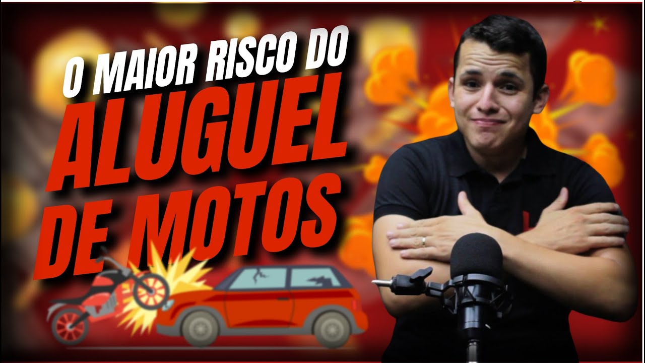 O MAIOR RISCO DO ALUGUEL DE MOTOS 😱