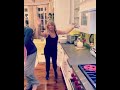 Goldie Hawn Dancing While Washing Dishes