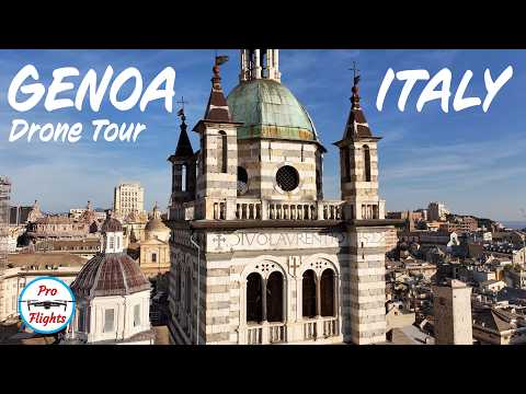 Genoa 🇮🇹: The Superb City (Genova) - Cinematic 4K Drone Footage