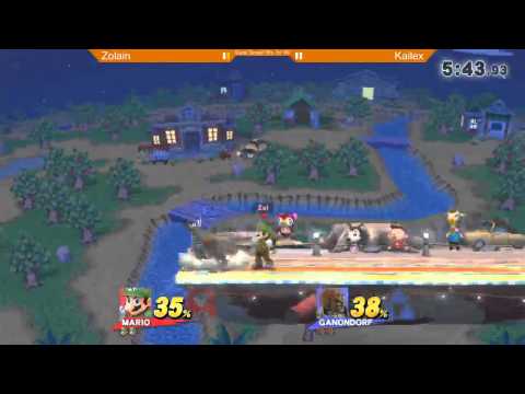 Battle Zone SSB4 Tournament Dubai Zolain vs Kailex