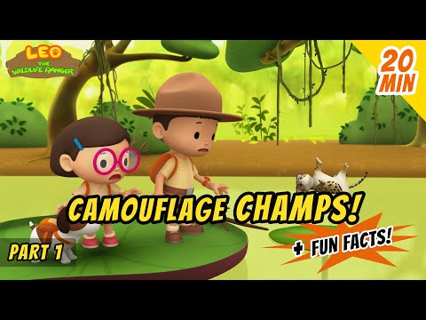 Camouflage Champs! (Part 1/2) - Green Iguana and more animal stories!