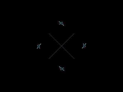 3D Hologram of Furan Molecule