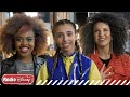 Dara Reneé, Sofia Wylie, & Kylie Cantrall at Descendants Remix Dance Party | Radio Disney