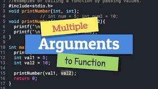 Download the video "Passing multiple Arguments to Function"