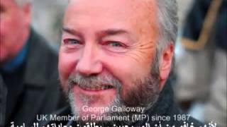 George Galloway - Again, What right did Britain have to grant you (Jews) somebody else's﻿ country?