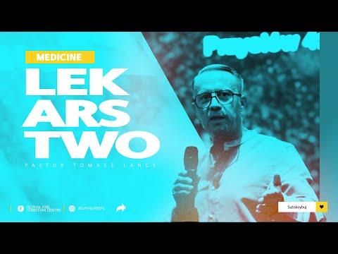LEKARSTWO▫️Medicine | Pastor Tomasz Lange