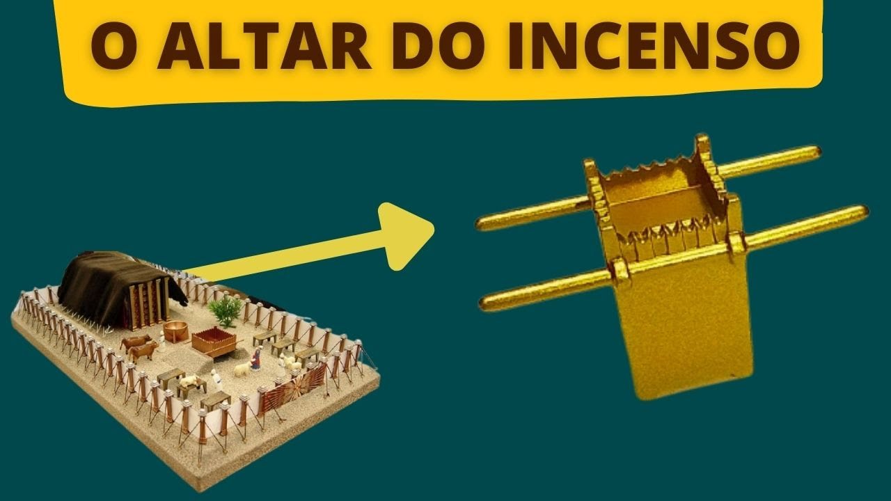 Êxodo 30 - O Altar do Incenso, O Altar de Ouro
