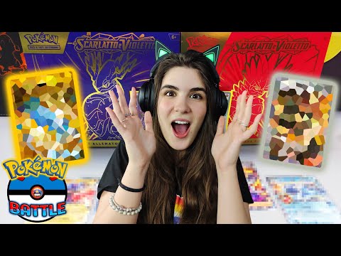MAI VISTO NULLA DEL GENERE! 🤯 Carte Pokémon Battle: Miraidon VS Koraidon | 𝐋𝐔𝐌𝐘 - 𝐄𝐋 & 𝐌𝐀𝐑𝐘