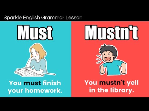 Must or Mustn't | English Grammar for Beginners: Using Modal Verbs for Obligation + QUIZ